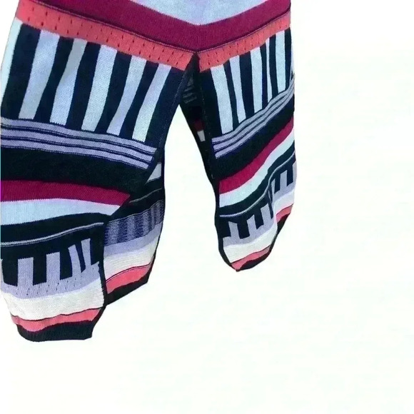 ANTHROPOLOGIE SYDNEY PIANO STRIPE MARIANN KNIT MIDI DRESS by AZULU 6 - Picture 9 of 11